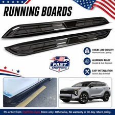 2pcs Running Boards Side Steps Nerf Bars Fits For Kia Sportage 2023-2026 Black 2pcs Running Boards Side Steps Nerf Bars Fits For Kia Sportage 2023-2026 Black