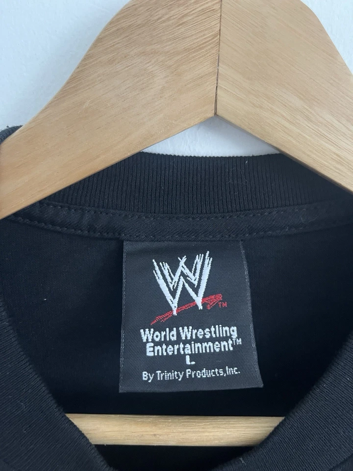 Vintage John Cena WWE 2002 Chain Gang T Shirt Large - Image 4 of 4