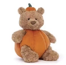 Bartholomew Bear Pumpkin Plush 36CM Soft Collectible Toy