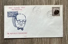 1965 Sir Winston Churchill FDC Block H&E First Day Cover Canada Stamp