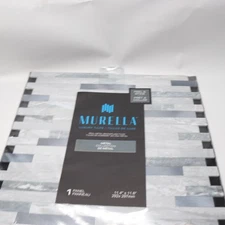 Murella Multi-Finish Metal Marble Look Linear Mosaic Wall Tile