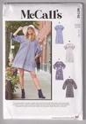 7742 McCALLS - Loose DRESS w Sleeve Variations  - Sz L/XL, 16 to 22