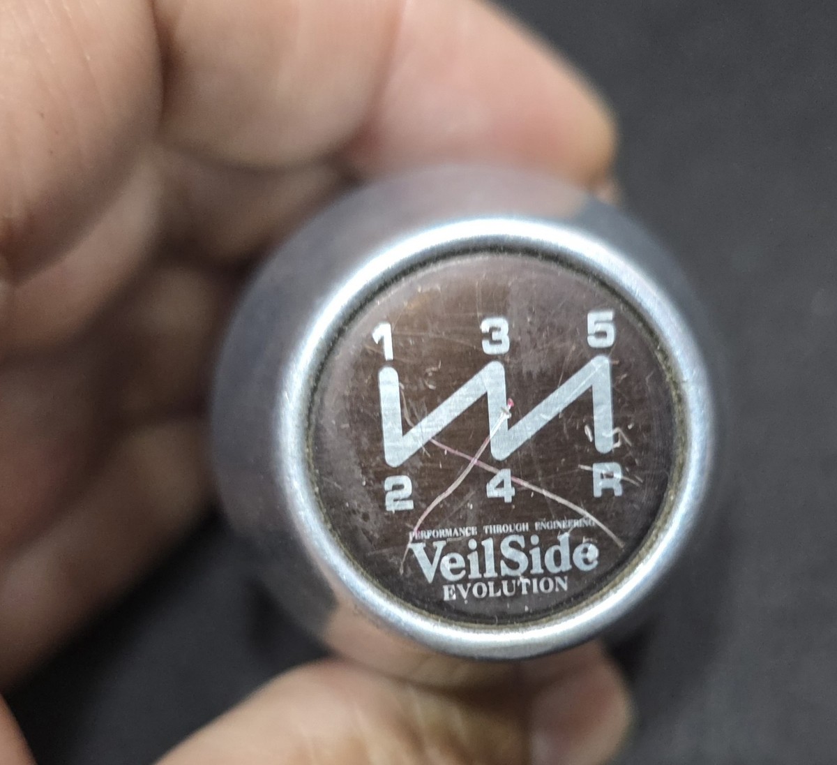 Veilside EVOLUTION 軽量 アルミ フットレスト Rare JDM VeilSide Evolution SHIFT KNOB 5 Speed Thread size M10