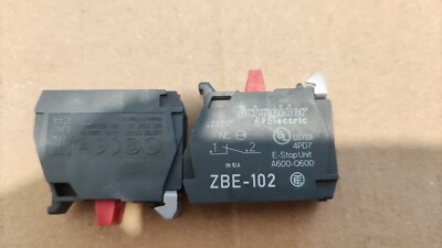 Brandneu Schneider ZBE-102 Schließer Kontakt Packung mit 100