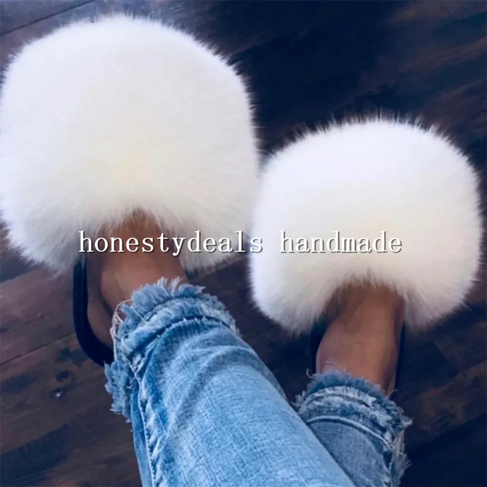 Fluffy white hotsell sliders