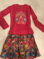 NWT OILILY CZARINA TOP AND MATCHING SKIRT SZ 128/8