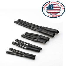 8pcs Audio Cable Pants Speaker Cable Pants Boots Y Splitter 7mm 9mm 12mm 15.5mm