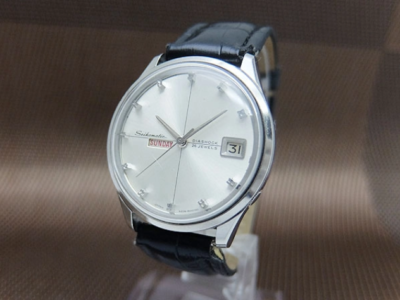SEIKOMATIC 26石 稼働品 6206-8010 メンズ　腕時計 SEIKO Matic Week Data 6206-8010 Automatic Vintage Men's Watch