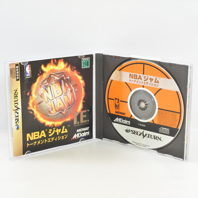NBA JAM Tournament Edition Sega Saturn 2387 ss
