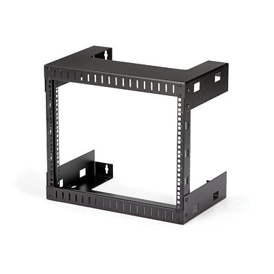 StarTech.com 8U 19 Netzwerk Rack zur Wandmontage mit 2 Halterungen - Rack open fr