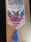 World’s Columbian Exhibition large silk ribbon 9 3/4”X 2 1/2”. — photo 6