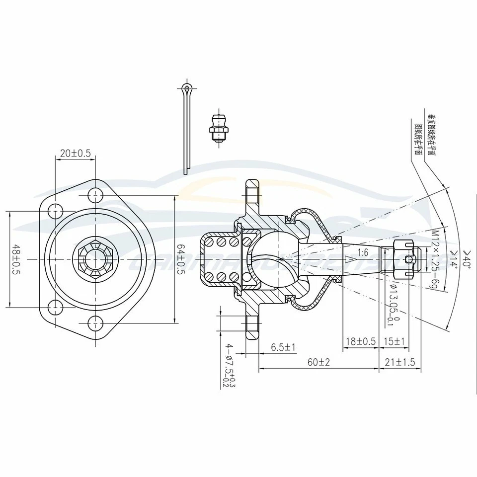 Kit completo de suspensión delantera de 12 piezas para Chevrolet Astro 90-2005 nuevo Foto 4 de 4