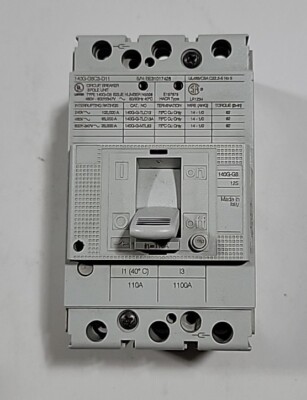 Allen-Bradley 140G-G6C3-D11 Circuit Breaker 110a Amp (AB)