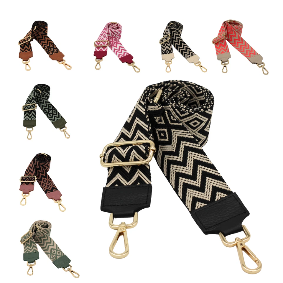 Breiter Schultergurt, Taschenriemen, Taschengurt für Bauchtaschen & Handtaschen