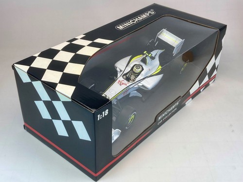 1:18 Minichamps Rubens Barrichello #23 F1 Brawn GP 2009 BGP 001 150090023 - Picture 12 of 18