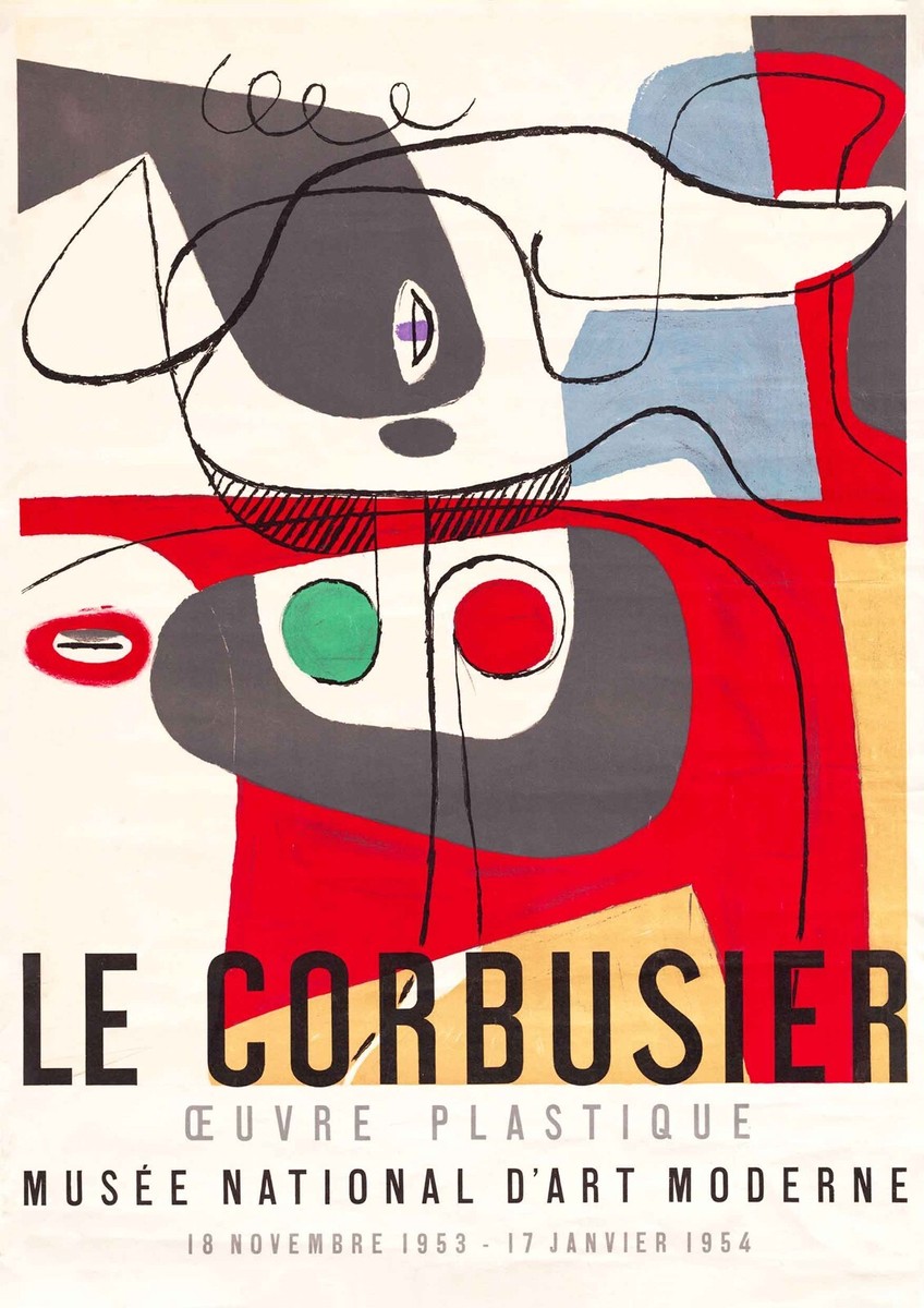 Le Corbusier 1954 Exhibition POSTER PRINT A1 Vintage Paris Architecture Wall Art | eBay Le Corbusier 1954 Exhibition POSTER PRINT A1 Vintage Paris Architecture Wall Art | eBay