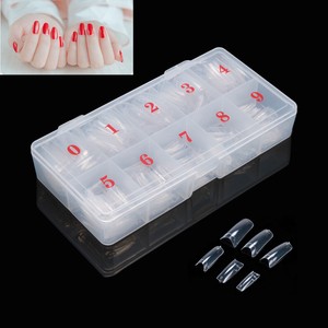 Clear 500Pcs/Box False French Nail Tips Acrylic Nail Art ...