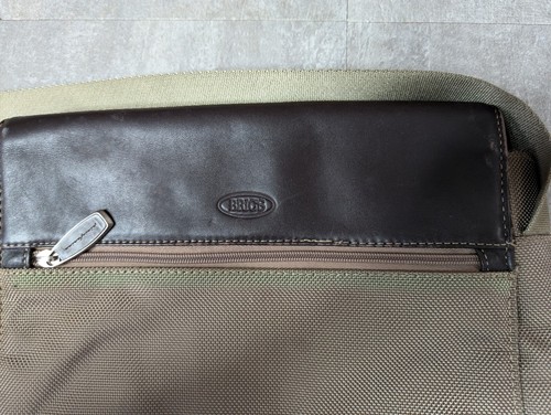 BRIC'S Bag PININFARINA Messenger Shoulder Olive Green Brown Bag Strap - Picture 4 of 8