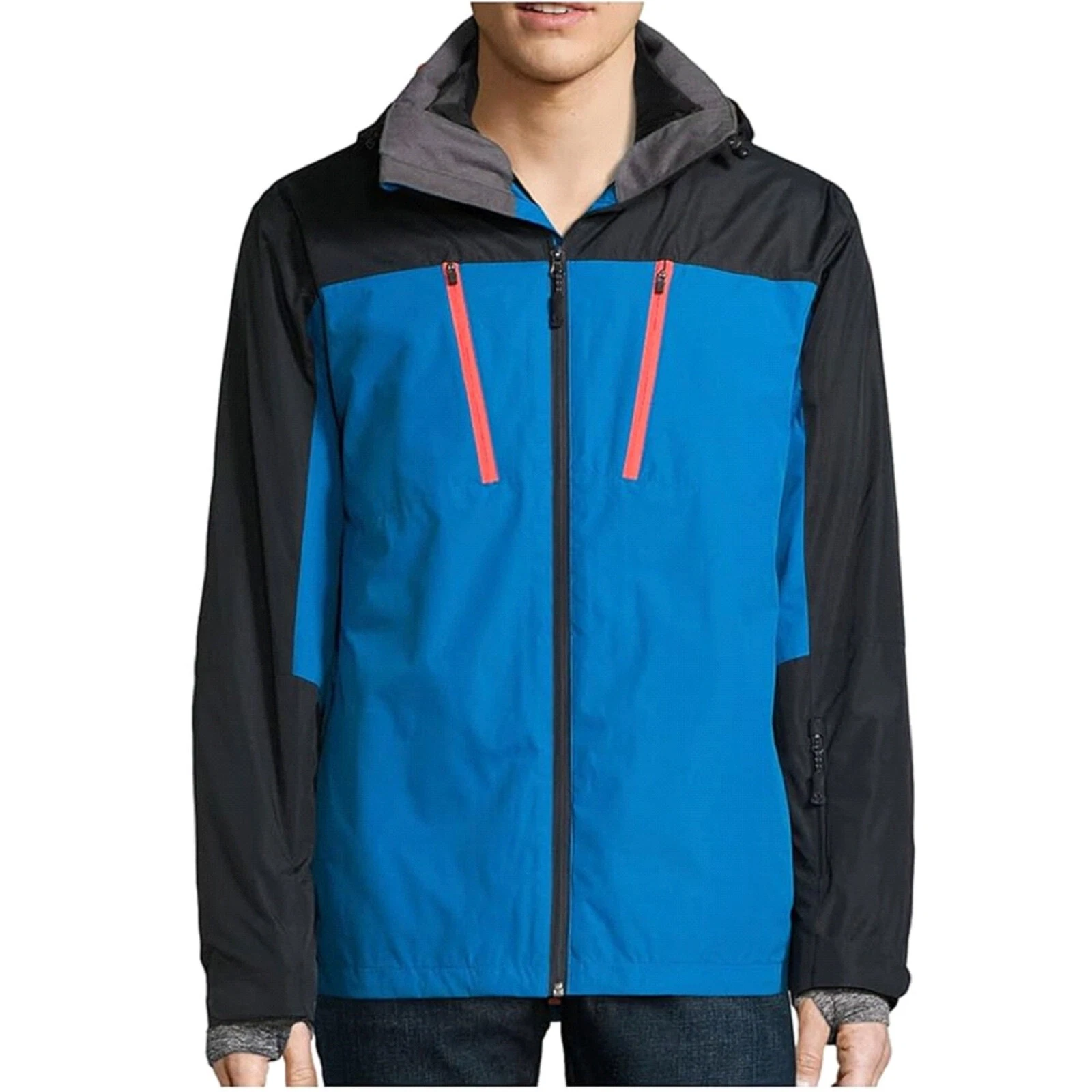 Xersion Men's 3 in 1 Blue/Black Ski Jacket - Small - NWT