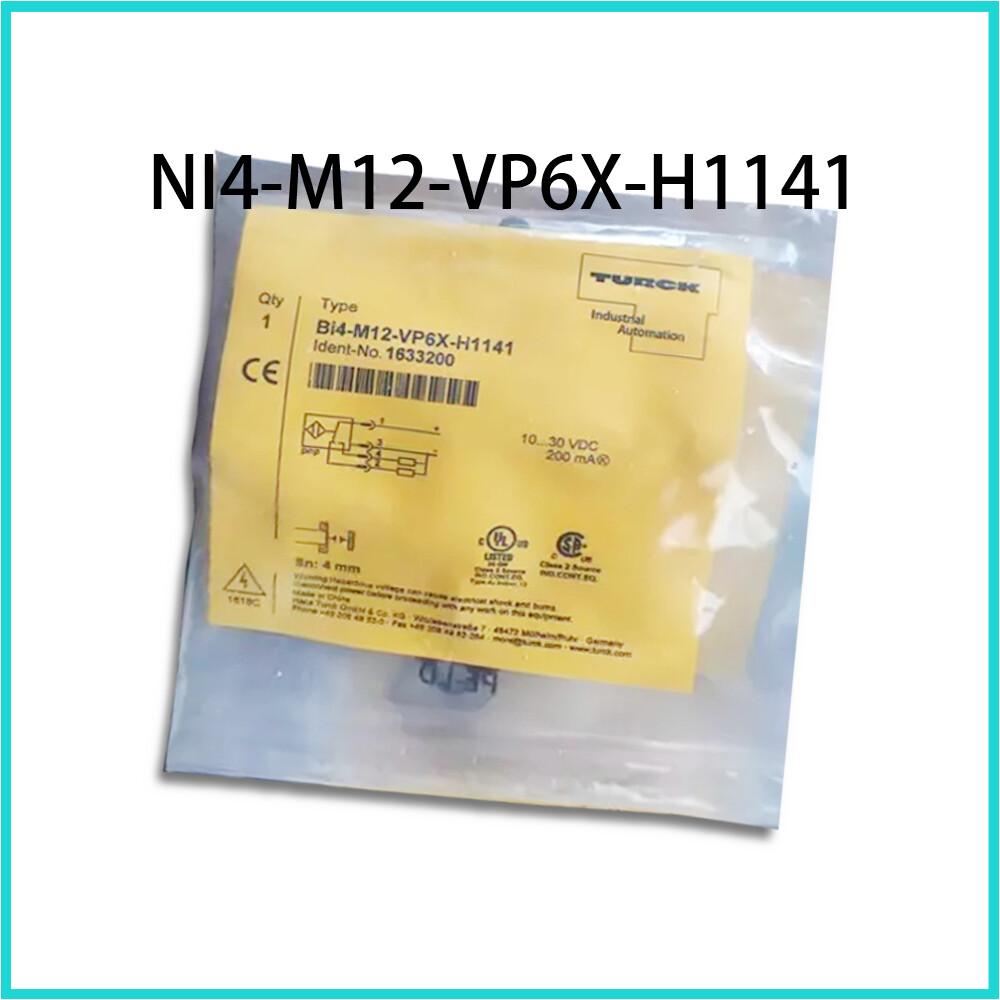 New original TURCK proximity sensor switch unit NI4-M12-VP6X-H1141 PLC module