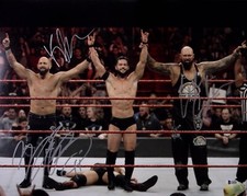 Karl Anderson Finn Balor Luke Gallows Signed WWE 16x20 Photo BAS COA Bullet Club