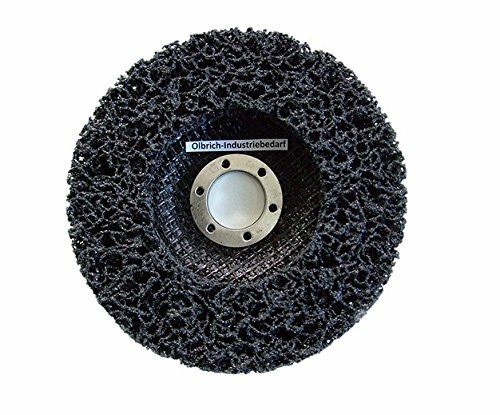 Disco Pulizia Nero 125mm Olbrich: Accessorio per Smerigliatrice