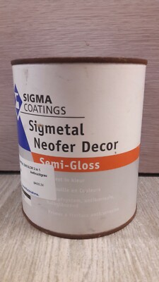 19,99 /L Sigma Sigmetal Neofer Decor Semi-Gloss 1L Eisen-Stahl-Lack (A356)