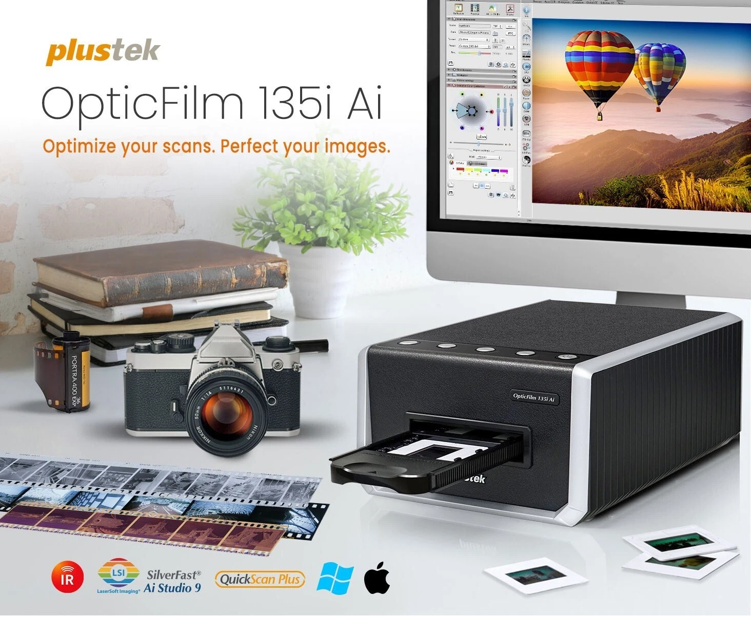 Plustek OpticFilm 135i Ai Film & Slide Scanner, 2025 ver. 5