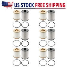 6pack Fd4617 Fuel Filter For Ford F250 F350 F450 Super Duty 6.4 8c3z-9n184-c