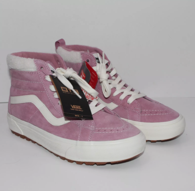 Size 8 / 9.5 Vans Sk8-Hi MTE-1 Suede Sherpa Lilas‎ VN0A5HZYBD5 Vans Sk8- MTE-1 High Suede Sherpa - Lilas for sale | eBay main image 2