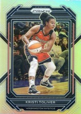 2023 Panini Prizm WNBA KRISTI TOLIVER #44 SILVER PRIZM MYSTICS