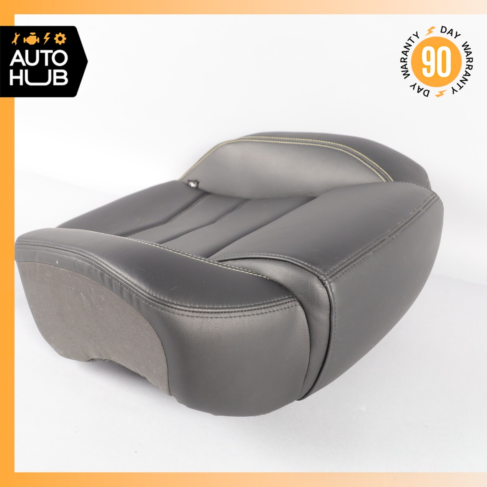 Maserati GranTurismo S M145 Rear Seat Cushion Bottom Lower Right Black OEM
