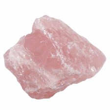 Rosenquarz Rohstein Rohstück aus Madagaskar / Computerstein / Schutzstein