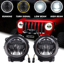 Für Jeep Wrangler JL 2018-2024 /Jeep JT Gladiator LED Scheinwerfer Tagfahrlicht