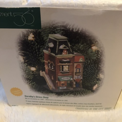 Dept 56 Dorothys Dress Shop Classic Ornament Serires 98770 NIB Mini - Picture 4 of 10