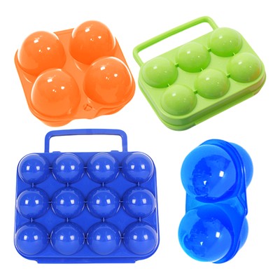 Portable Eggs Holder Plastic Egg Box for Camping and Picnic Outdoor Egg Storage