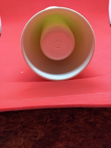 Vintage Tupperware Almond 8 oz Oil Vinegar Salad Dressing Cruet w/ Lid - Picture 6 of 8