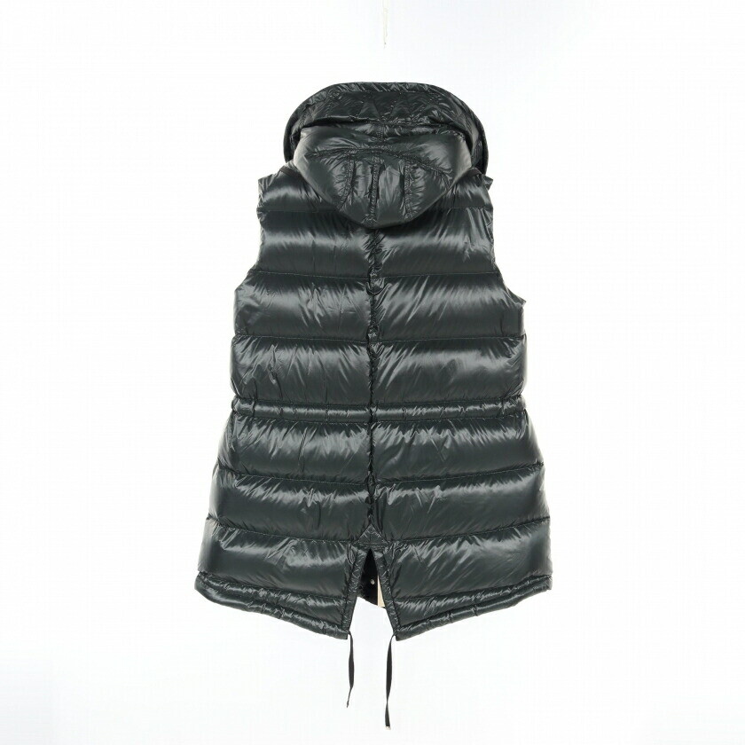 MONCLER MONCLER Moncler MONCLER BEAUMESNIL Long Down Vest Nylon Dark