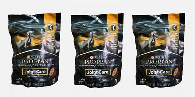 Purina Pro Plan Joint Care Canine  Small/Medium Dog (30 Soft Chews) x 3-Pack
