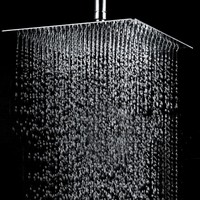 Rain Fall Shower Head Large Square Rain Shower Head Stainless Steel Celling F... on sale Rain Fall Shower Head Large Square Rain Shower Head Stainless Steel Celling F... on sale