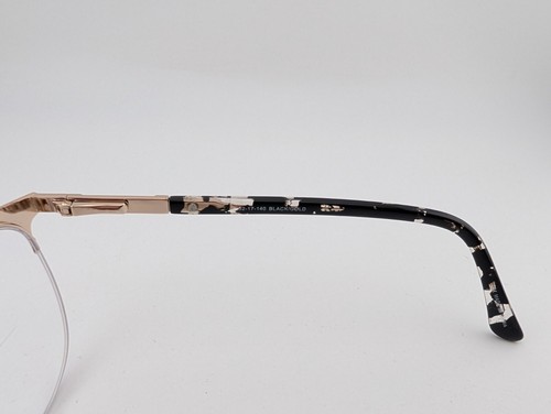 Wittnauer Brille, nur Gestell, Harley, 52-17-140, Metall/Kunststoff, schwarz/gold - Bild 13 von 19
