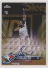 2018 Topps Chrome Rookie Gold Wave Refractor 6/50 Richard Urena #RA-RU Auto b9e