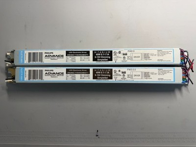PHILIPS ADVANCE XITANIUM 40W 0.1-1.1A 0-10V Dimming SimpleSet LOT OF 2