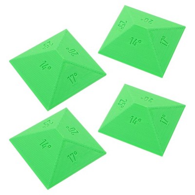  4pcs Knife Sharpening Angle Guide - 14° to 25° Adjustable Bevel Control Tool -