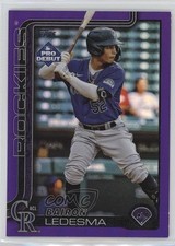 2025 Topps Pro Debut Purple Foil 8/299 Bairon Ledesma #PD-192 1e80