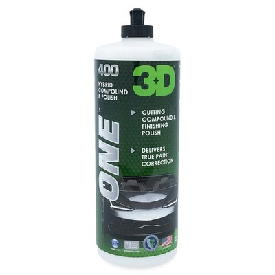 3D ONE 400 Hybrid Compound & Polish 946 ml One Step Politur Lack