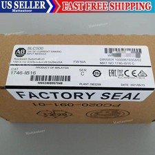 New Factory Sealed AB 1746-IB16 SER C SLC 500...