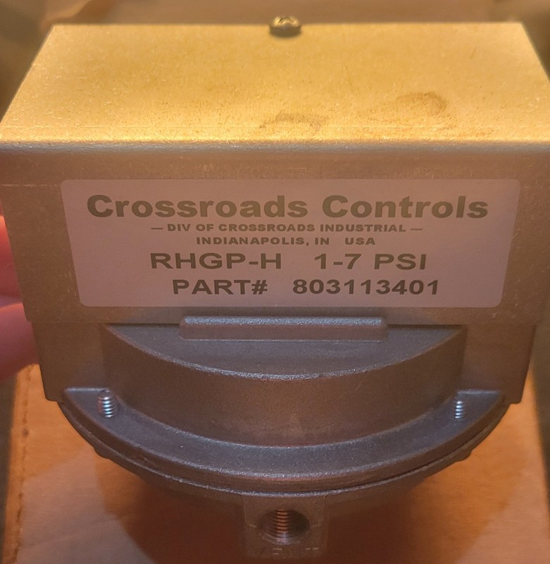 Crossroads Controls RHGP-H High Pressure Switch