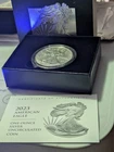 US Mint 2023 W 1 oz American Silver Eagle Uncirculated Dollar-OGP w/COA
