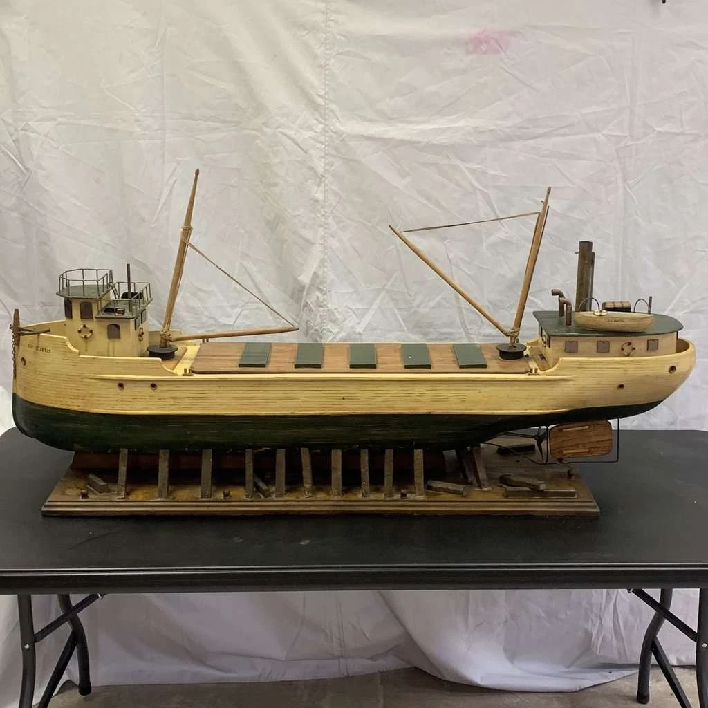 轮船古董模型船| eBay